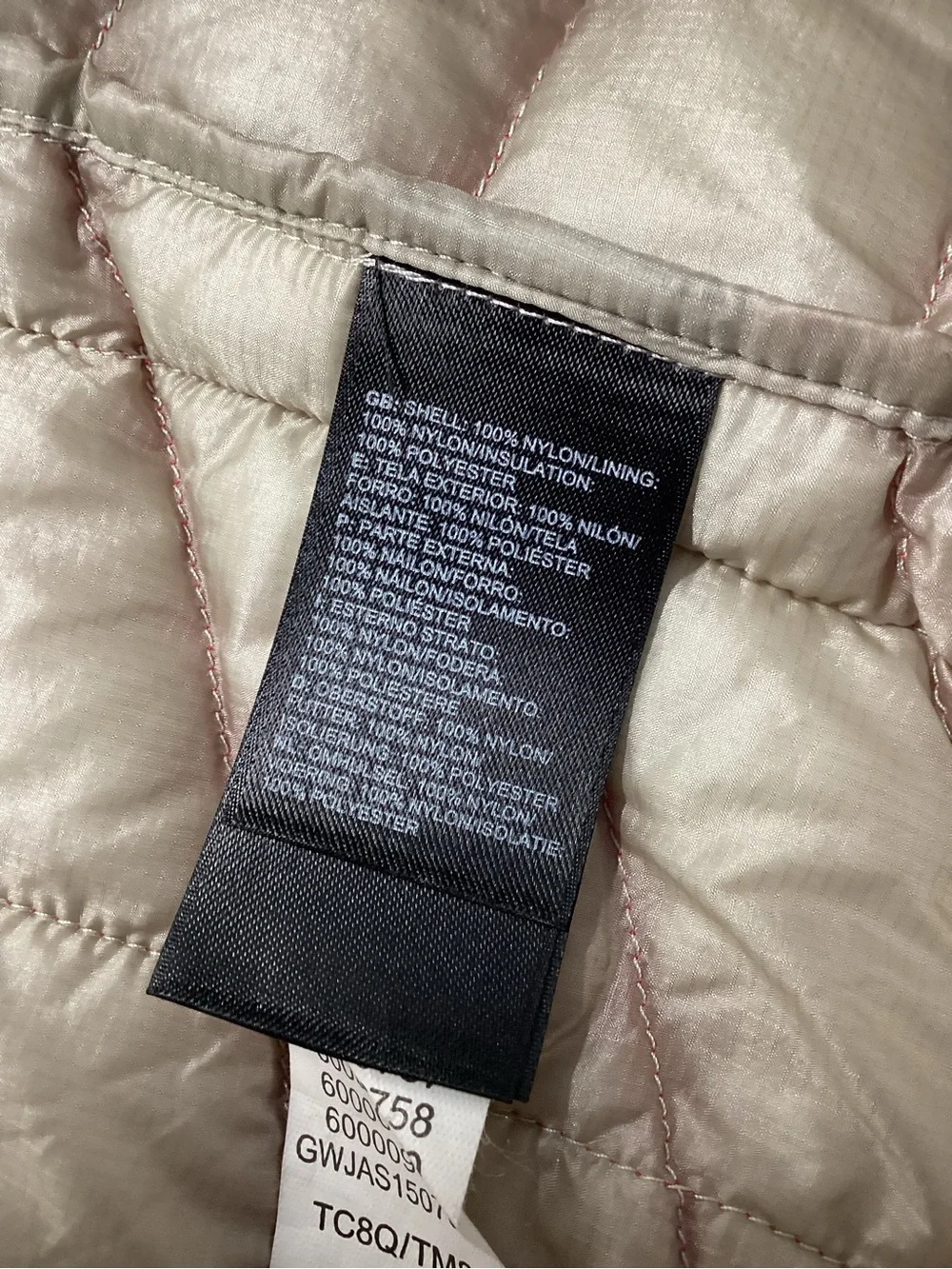 The North Face Men's Red Quilted  Puffer Jacket